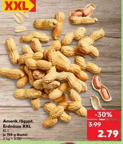 Kaufland Amerik./ägypt. Erdnüsse XXL Angebot