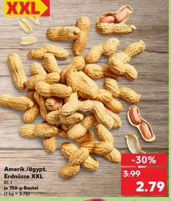 Kaufland Amerik./ägypt. Erdnüsse XXL Angebot