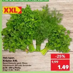 Kaufland Ital./span. Kräuter XXL Angebot