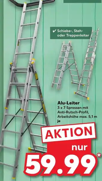 Kaufland Alu Leiter Angebot