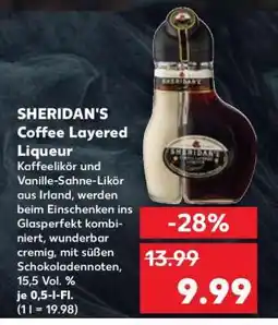 Kaufland Sheridan’s Coffee Layered Liqueur Angebot
