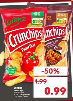 Kaufland LORENZ Crunchips Angebot