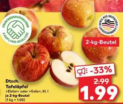 Kaufland Dtsch. Tafeläpfel Angebot