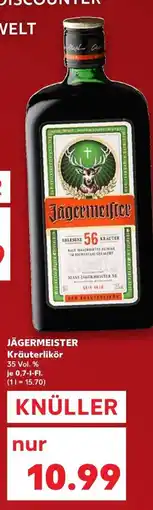 Kaufland Jägermeister Angebot