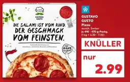 Kaufland Gustavo Gusto Pizza Angebot
