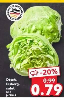 Kaufland Dtsch. Eisbergsalat Angebot