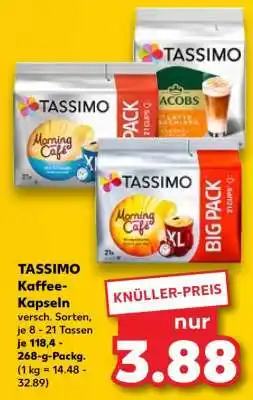 Kaufland Tassimo Kaffee- kapseln Angebot