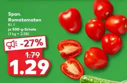 Kaufland Span. Romatomaten Angebot