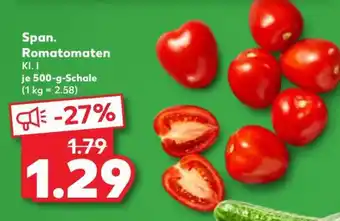 Kaufland Span. Romatomaten Angebot