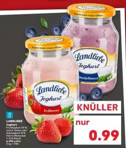 Kaufland LANDLIEBE Joghurt Angebot