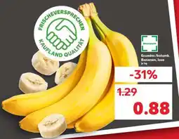 Kaufland Bananen, lose Angebot