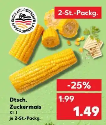 Kaufland Dtsch. Zuckermais Angebot