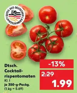 Kaufland Dtsch. Cocktail­ rispentomaten Angebot