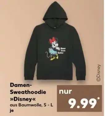 Kaufland Damen Sweathoodie Disney Angebot