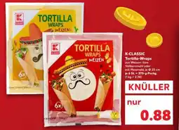 Kaufland K-CLASSIC Tortilla-Wraps Angebot