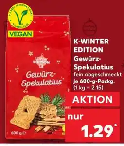 Kaufland K-WINTER EDITION Gewürz-Spekulatius Angebot