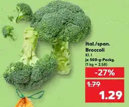 Kaufland Ital./span. Broccoli Angebot