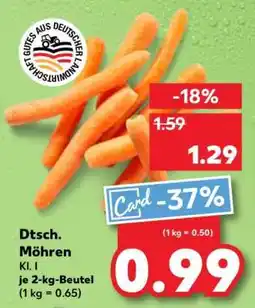 Kaufland Dtsch. Möhren Angebot
