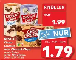 Kaufland Nestlé Choco Crossies oder Choclait Chips Angebot