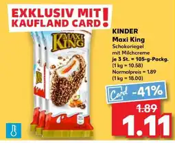 Kaufland Kinder Maxi King Angebot