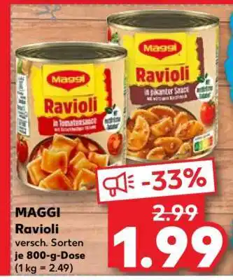 Kaufland Maggi Ravioli Angebot