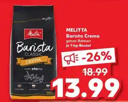 Kaufland MELITTA Barista Crema Angebot