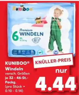 Kaufland KUNIBOO Windeln Angebot
