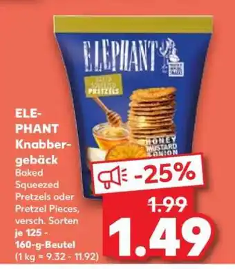 Kaufland ELEPHANT Knabbergebäck Angebot