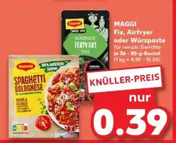 Kaufland MAGGI Fix, Airfryer oder Würzpaste Angebot