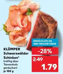 Kaufland KLÜMPER Schwarzwälder Schinken Angebot