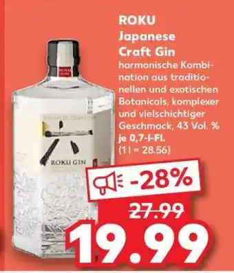 Kaufland Roku Japanese Craft Gin Angebot
