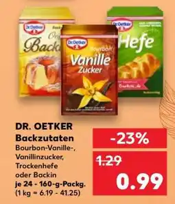 Kaufland DR. OETKER Backzutaten Angebot