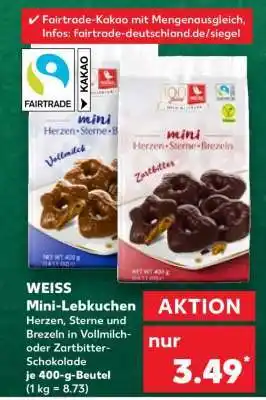 Kaufland WEISS Mini-Lebkuchen Angebot