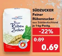 Kaufland Südzucker Feiner Rübenzucker Angebot