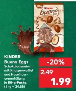 Kaufland Kinder bueno Eggs Angebot