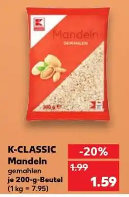 Kaufland K-CLASSIC Mandeln Angebot