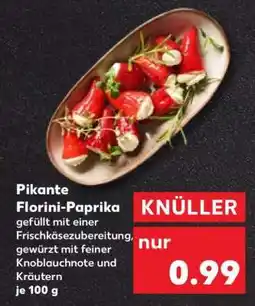 Kaufland Pikante Florini- Paprika Angebot