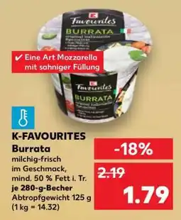 Kaufland K-FAVOURITES Burrata Angebot