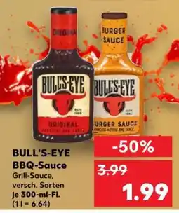 Kaufland BULL'S EYE BBQ-Sauce Angebot