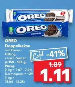 Kaufland OREO Doppelkekse Angebot