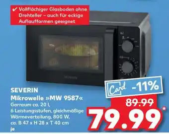 Kaufland SEVERIN Mikrowelle MW 9587 Angebot