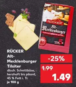 Kaufland RÜCKER Alt-Mecklenburger Tilsiter Angebot