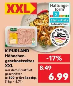 Kaufland K-PURLAND Hähnchengeschnetzeltes XXL Angebot