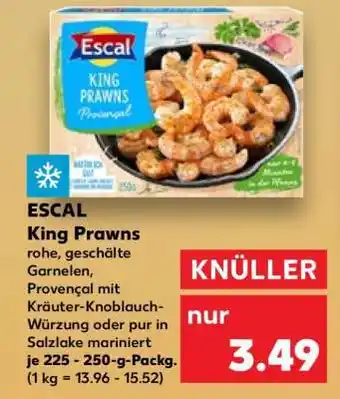 Kaufland ESCAL King Prawns Angebot