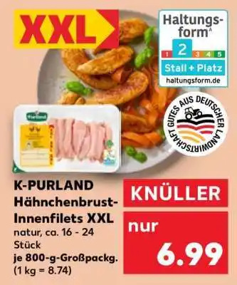 Kaufland K-PURLAND Hähnchenbrust-Innenfilets XXL Angebot
