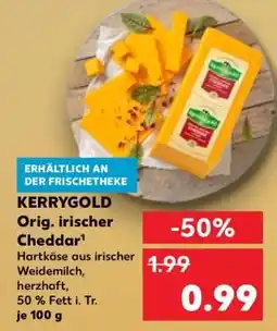 Kaufland KERRYGOLD Orig. irischer Cheddar Angebot