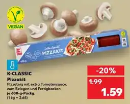 Kaufland K-CLASSIC Pizzakit Angebot