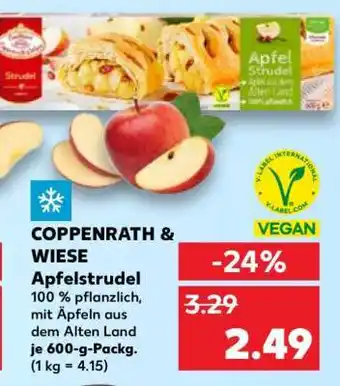 Kaufland Coppenrath & Wiese Apfelstrudel Angebot
