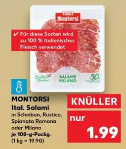 Kaufland MONTORSI Ital. Salami Angebot
