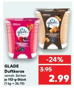 Kaufland GLADE Duftkerze Angebot